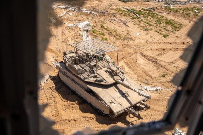 Ejército de Israel en Gaza, Palestina. Xinhua