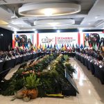 El presidente de Panamesa, Ricardo Martinelli, realizó un viaje a Asilo en Colombia.